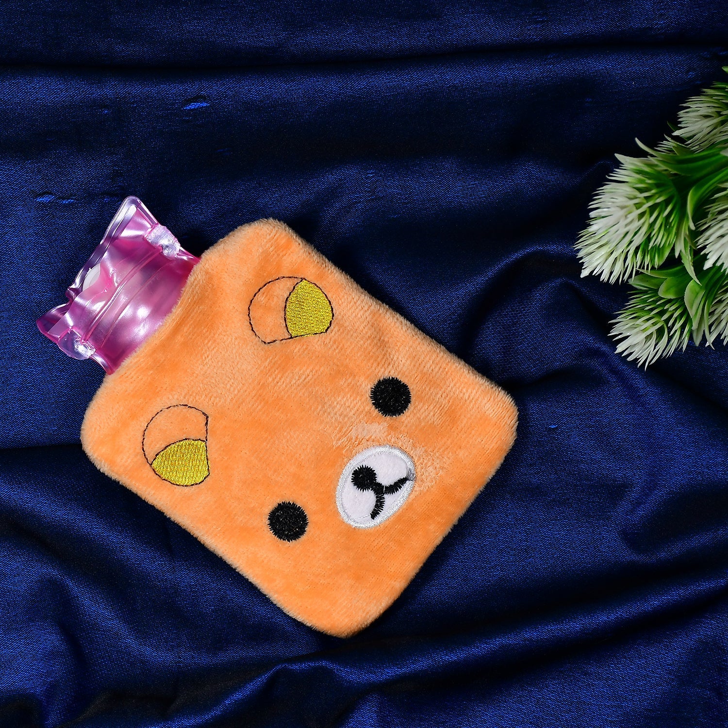 6503 Orange Panda small Hot Water Bag with Cover for Pain Relief, Neck, Shoulder Pain and Hand, Feet Warmer, Menstrual Cramps. 6503 Orange Panda small Hot Water Bag with Cover for Pain Relief, Neck, Shoulder Pain and Hand, Feet Warmer, Menstrual Cramps.